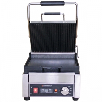 Preview: Kontaktgrill Schneider SK 150910 oben gerillt / unten glatt